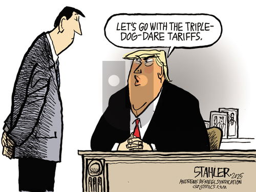 Jeff Stahler - Tuesday March 11, 2025 Comic Strip