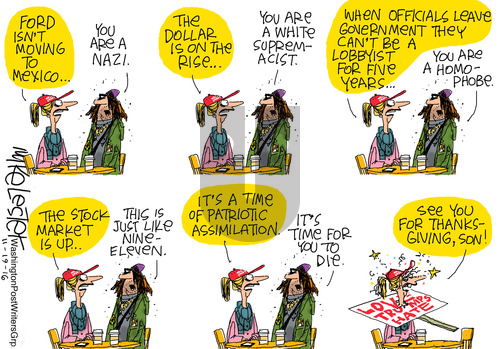 Mike Lester - Saturday November 19, 2016 Comic Strip