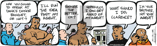 JumpStart on Tuesday October 2, 2018 Comic Strip