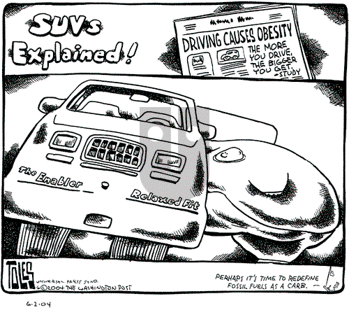 Tom Toles on Wednesday June 2, 2004 Comic Strip