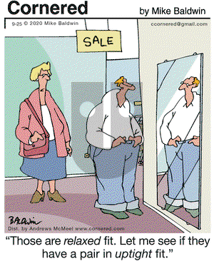 Cornered on Friday September 25, 2020 Comic Strip