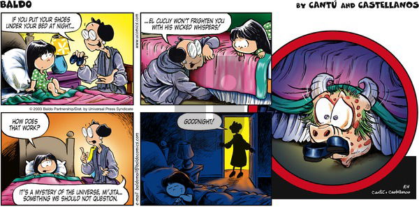 Baldo on Sunday May 4, 2003 Comic Strip