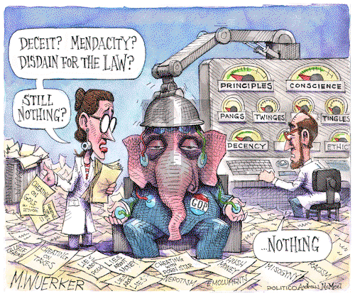 Matt Wuerker on Tuesday April 23, 2019 Comic Strip