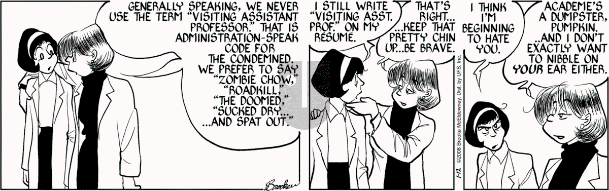 9 Chickweed Lane - Saturday January 12, 2008 Comic Strip