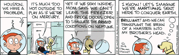 Red and Rover on Wednesday August 1, 2018 Comic Strip