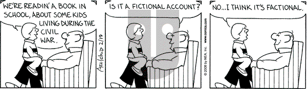 The Born Loser on Tuesday February 19, 2008 Comic Strip