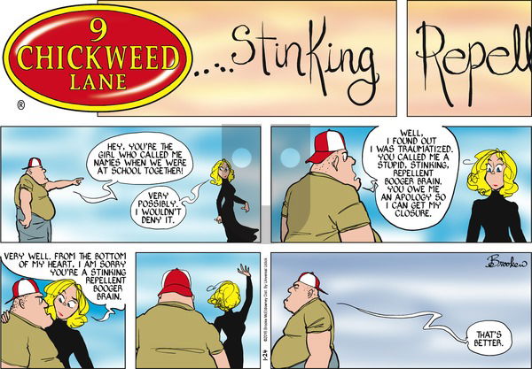 9 Chickweed Lane on Sunday January 24, 2016 Comic Strip