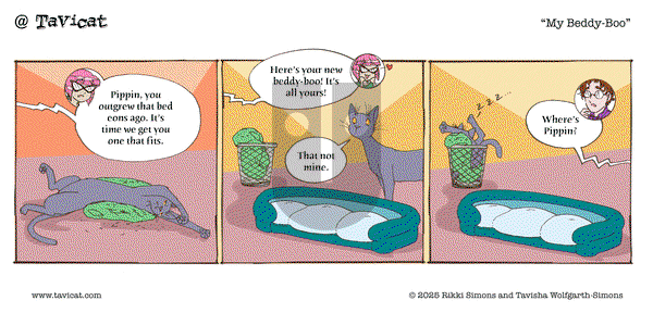 @Tavicat on Thursday January 23, 2025 Comic Strip