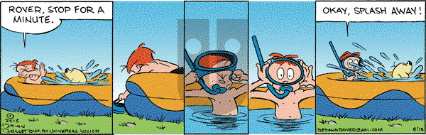 Red and Rover on Thursday August 13, 2015 Comic Strip