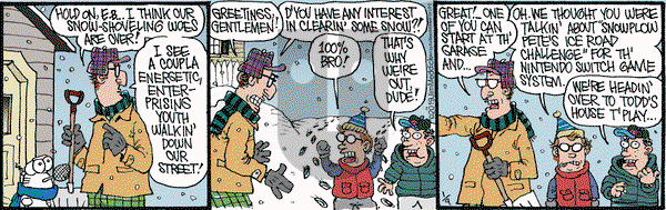 Monty on Wednesday January 9, 2019 Comic Strip