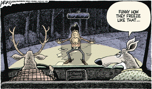 Robert Ariail - Monday November 14, 2011 Comic Strip