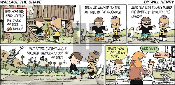 Wallace the Brave on Sunday May 30, 2021 Comic Strip