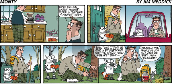 Monty on Sunday April 23, 2017 Comic Strip