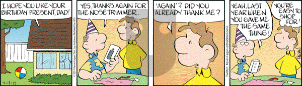 Drabble on Thursday July 13, 2017 Comic Strip