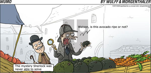 WuMo on Sunday November 8, 2015 Comic Strip