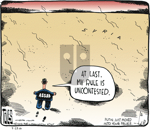 Tom Toles on Thursday September 29, 2016 Comic Strip