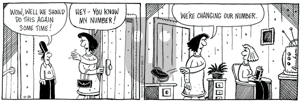 Overboard on Wednesday October 30, 1996 Comic Strip