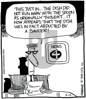 Reality Check on Thursday May 13, 1999 Comic Strip