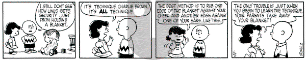 Peanuts on Wednesday June 2, 1954 Comic Strip