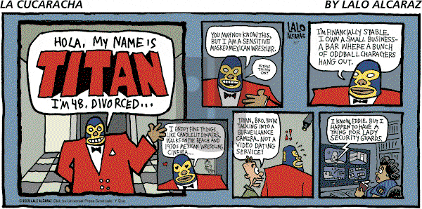 La Cucaracha on Sunday August 7, 2005 Comic Strip