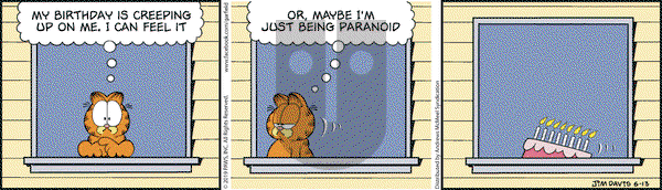 Garfield on Thursday June 13, 2019 Comic Strip
