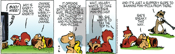 Over the Hedge on Tuesday September 6, 2016 Comic Strip