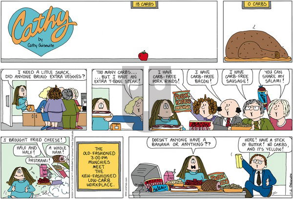 Cathy Classics on Sunday November 2, 2003 Comic Strip