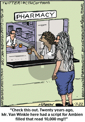Close to Home on Saturday July 22, 2017 Comic Strip