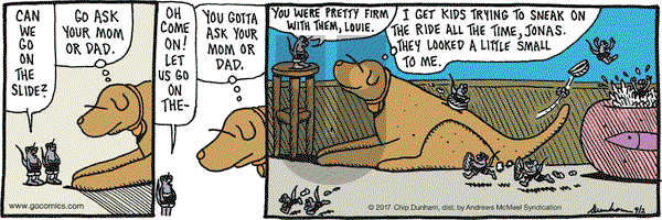 Overboard on Saturday September 2, 2017 Comic Strip