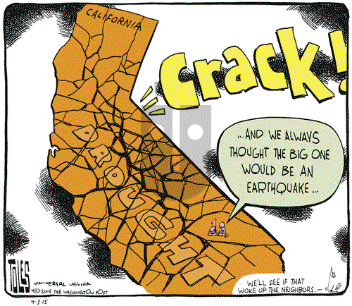 Tom Toles on Friday April 3, 2015 Comic Strip