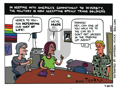 Ted Rall on Monday July 20, 2015 Comic Strip