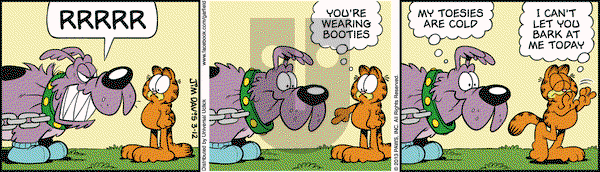 Garfield on Tuesday March 12, 2013 Comic Strip