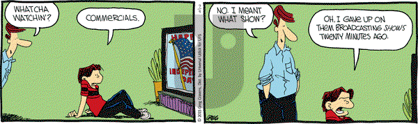The Buckets on Saturday July 4, 2015 Comic Strip