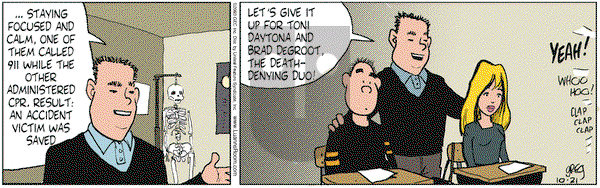 Luann on Tuesday October 21, 2003 Comic Strip