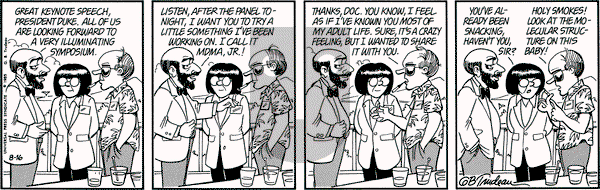 Doonesbury on Friday August 16, 1985 Comic Strip