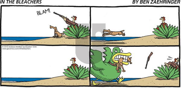 In the Bleachers on Sunday October 20, 2019 Comic Strip
