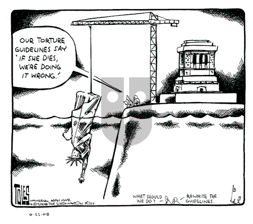 Tom Toles - Sunday June 22, 2008 Comic Strip