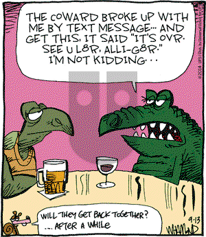 Reality Check on Saturday September 13, 2014 Comic Strip