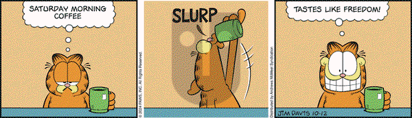Garfield - Saturday October 12, 2024 Comic Strip