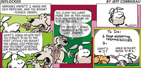 DeFlocked - Sunday January 23, 2022 Comic Strip