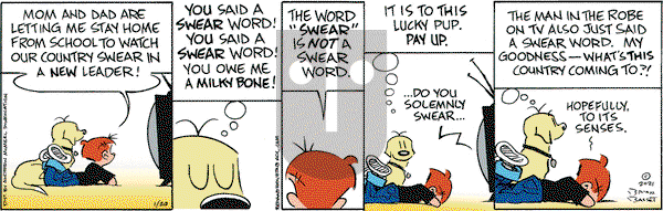 Red and Rover on Wednesday January 20, 2021 Comic Strip
