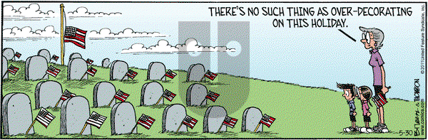 Grand Avenue on Monday May 30, 2011 Comic Strip