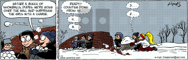 Cleats - Saturday January 10, 2004 Comic Strip