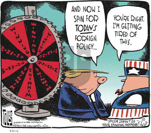 Tom Toles on Tuesday June 27, 2017 Comic Strip