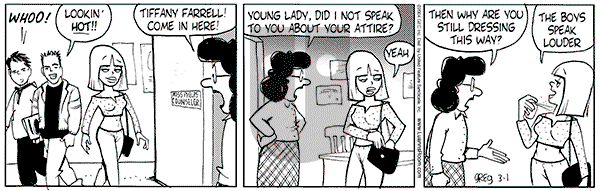 Luann on Monday March 1, 2004 Comic Strip