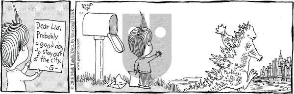 Lio on Friday May 6, 2016 Comic Strip