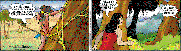 Alley Oop on Friday July 6, 2012 Comic Strip