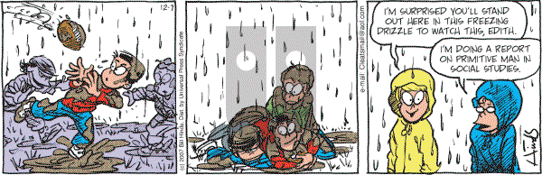 Cleats - Friday December 7, 2007 Comic Strip