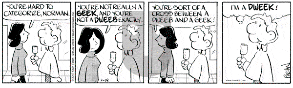 Drabble on Thursday July 19, 2007 Comic Strip