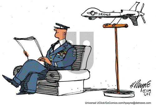 Henry Payne on Tuesday July 29, 2014 Comic Strip